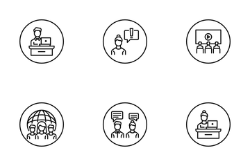 Office Culture  Icon Pack