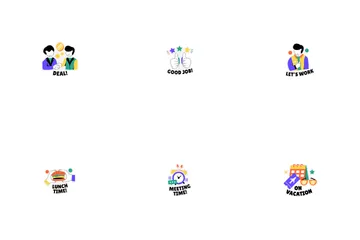 Office Culture Icon Pack