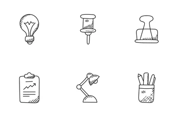 Office Doodle Icons  Icon Pack