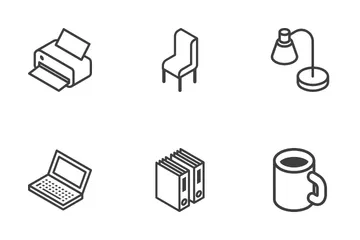 Office Equipment Icon Pack