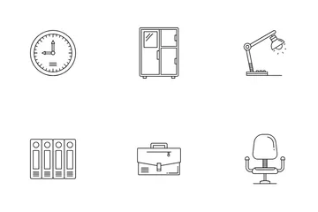 Office Equipment Icon Pack