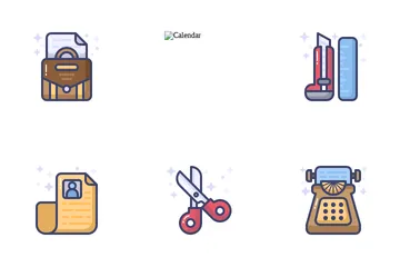 Office Equipment Icon Pack