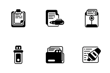 Office Equipment Icon Pack