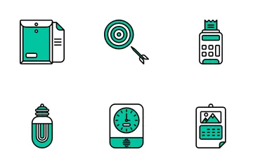 Office Equipment Icon Pack