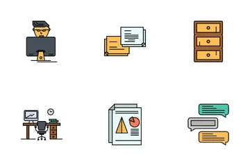 Office Essentials And Operational Excellence Icon Pack