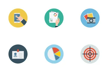 Office Flat Icons Icon Pack