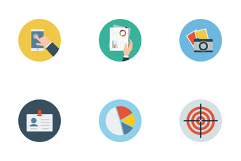 Office Flat Icons Icon Pack