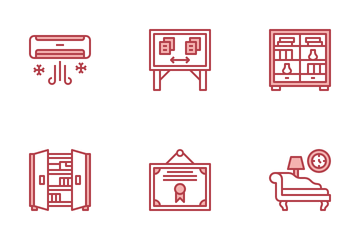 Office Furniture Icon Pack