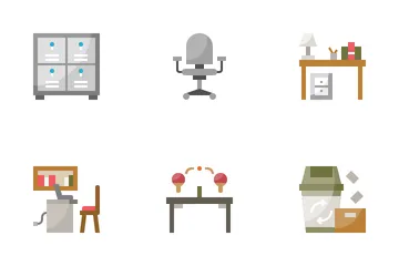 Office Furniture Icon Pack