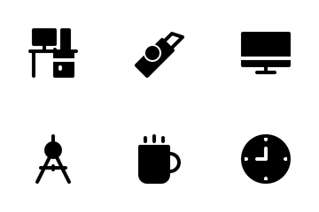 Office Glyph Icon Pack
