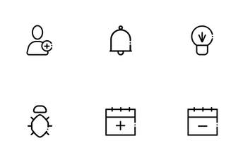 Office Line Icons Icon Pack