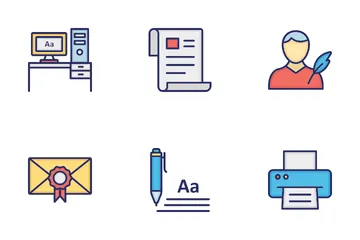 Office Material Icon Pack