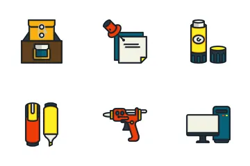 Office Material Icon Pack