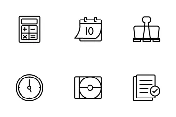 Office Material Icon Pack