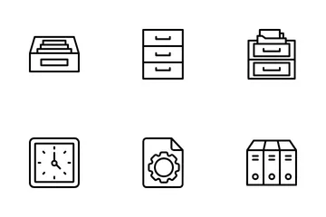 Office Material Icon Pack