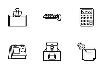 Office Material Icon Pack