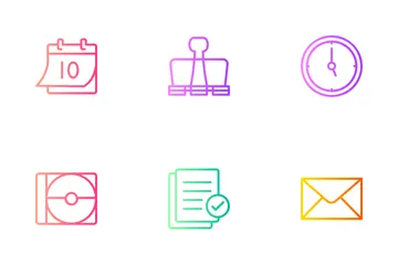 Office Material Icon Pack