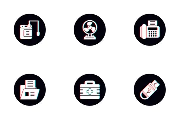 Office Materials Icon Pack