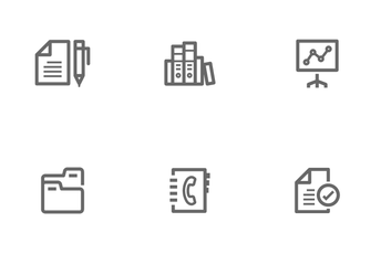 Office & Stationary Icon Pack