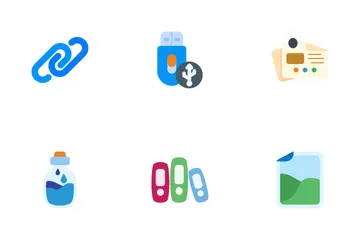 Office Stationary Icon Pack