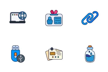 Office Stationary Icon Pack