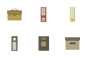 Office Stationery Icon Pack