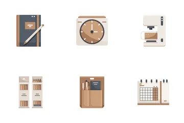 Office Stationery Icon Pack