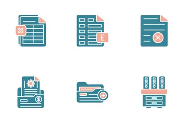 Office Stationery Icon Pack