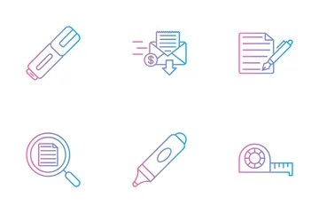 Office Stationery Icon Pack