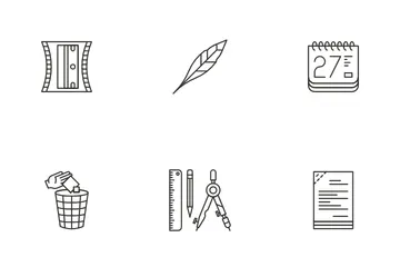 Office Stationery Icon Pack