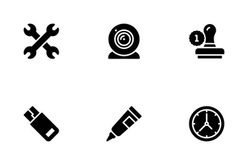 Office Stationery Icon Pack