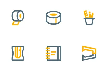 Office Stationery Icon Pack