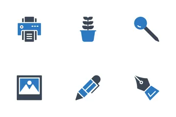 Office Stationery Icon Pack