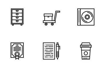 Office Suppliers 2 Icon Pack