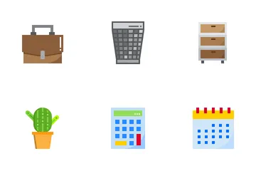 Office Suppliers Icon Pack