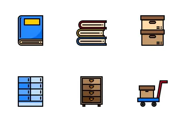 Office Suppliers 2 Icon Pack