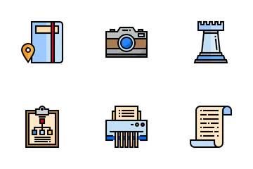 Office Suppliers 3 Icon Pack