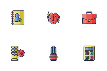 Office Supplies Icon Pack