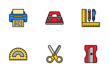 Office Supplies Icon Pack