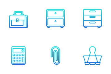 Office Supplies Icon Pack