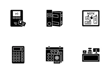 Office Supplies Icon Pack