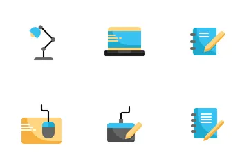 Office Supplies Icon Pack