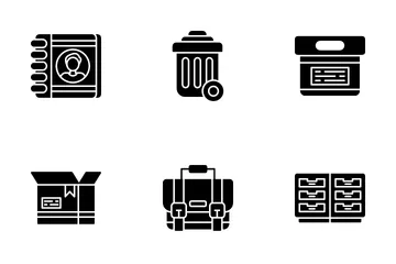 Office Supplies Icon Pack