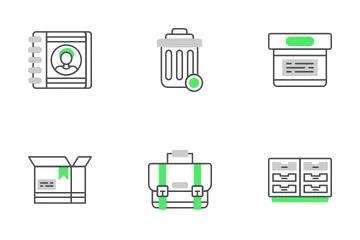 Office Supplies Icon Pack