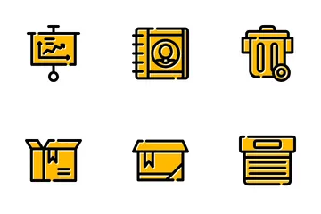 Office Supplies Icon Pack
