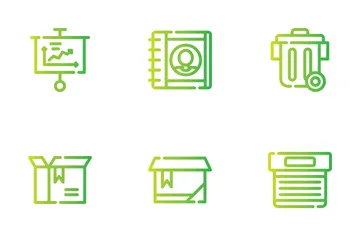 Office Supplies Icon Pack