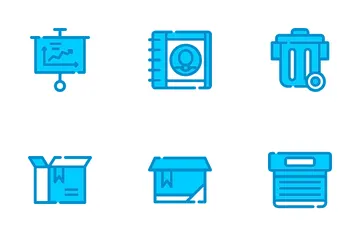 Office Supplies Icon Pack