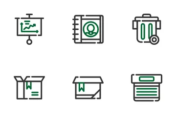 Office Supplies Icon Pack