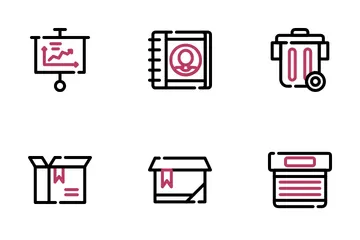 Office Supplies Icon Pack
