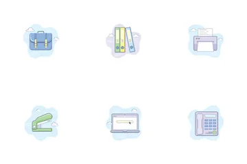 Office Supplies Icon Pack